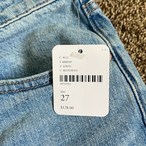 NWT We the Free Wide Leg Regular High Waisted Jeans 27 - Picture 3 of 5